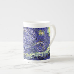 Sternennacht, Vincent Van Gogh. Prozellantasse