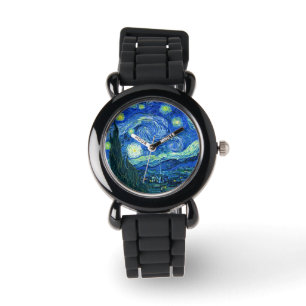 Sternennacht von Van Gogh Armbanduhr