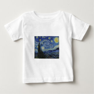Sternennacht von Van Gogh Baby T-shirt