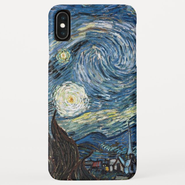 Sternennacht von Van Gogh Case-Mate iPhone Hülle (Rückseite)