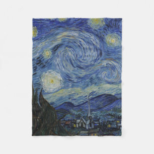 Sternennacht von Vincent Van Gogh Fleecedecke