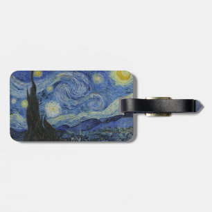 Sternennacht von Vincent Van Gogh Gepäckanhänger