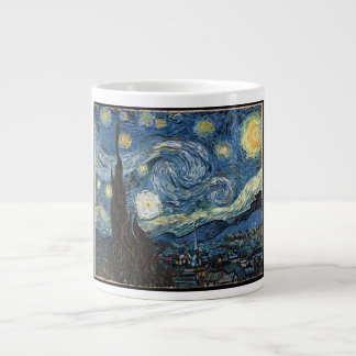 Sternennacht von Vincent Van Gogh Jumbo-Tasse