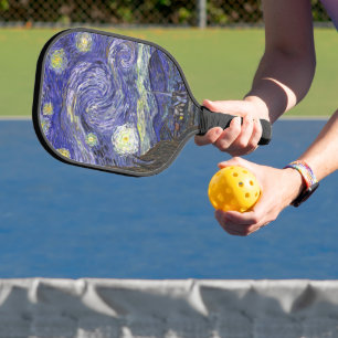 Sternennacht von Vincent van Gogh Pickleball Schläger