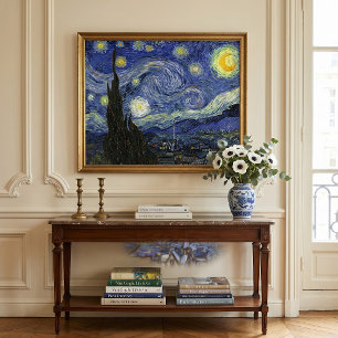Sternennacht von Vincent van Gogh Poster