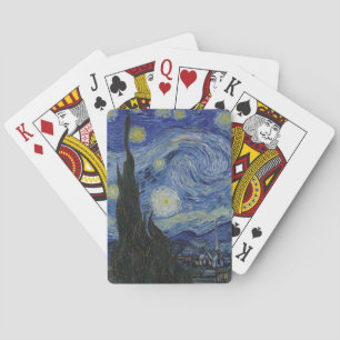 Sternennacht von Vincent van Gogh Spielkarten