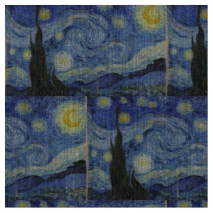 Sternennacht von Vincent Van Gogh Stoff