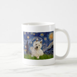 Sternennacht - Westie 1 Tasse