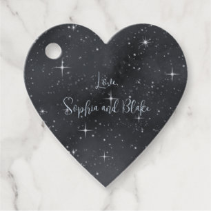 Sternennachtsmond-Phasen Celestial Wedding Geschenkanhänger