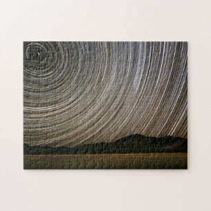 Sternenpfad bei Nacht Kalifornien, Death Valley Puzzle