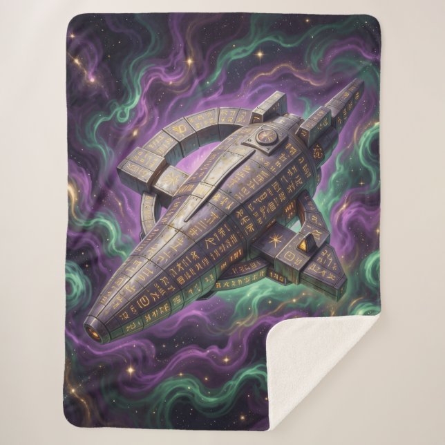 Sternenpfad – Reise durch das Universum´12 Sherpadecke (Vorderseite)