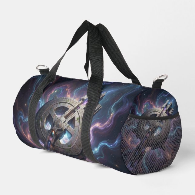Sternenpfad – Reise durch das Universum´14 Duffle Bag (Rechte Ecke)