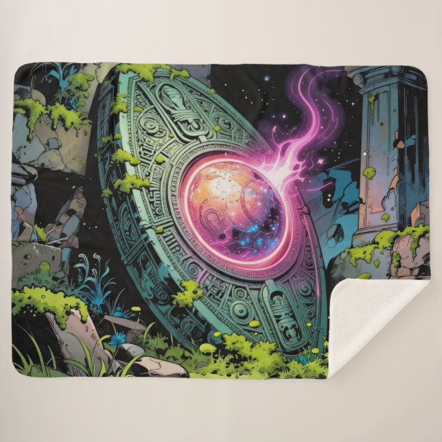 Sternenpfad – Reise durch das Universum´1 Sherpadecke (Vorderseite (Horizontal))