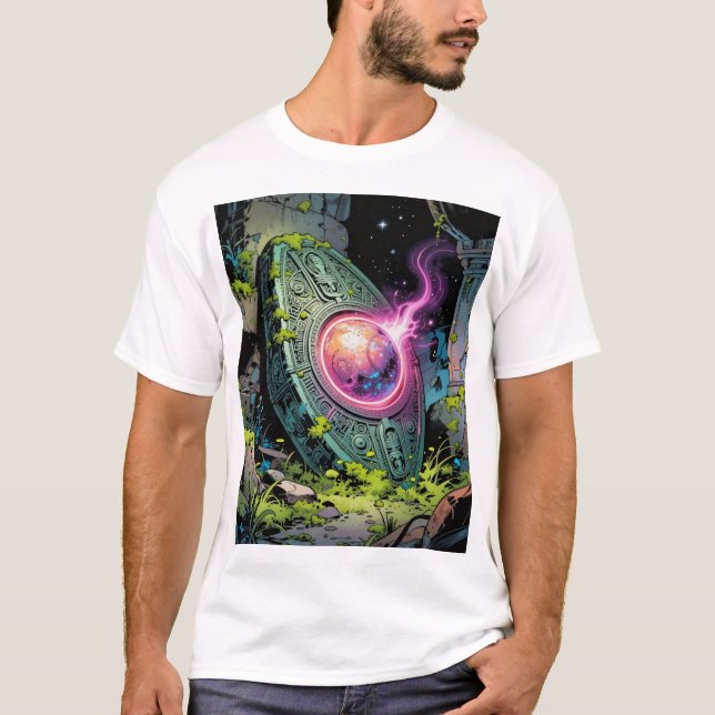 Sternenpfad – Reise durch das Universum´1 T-Shirt (Vorderseite)