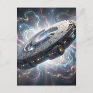 Sternenpfad – Reise durch das Universum´8 Feiertagspostkarte