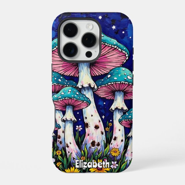 Sternenpilz-Kuppeldach iPhone Hülle (Rückseite)