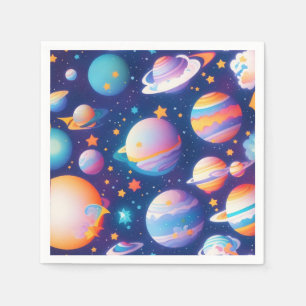 Sternenplaneten Serviette