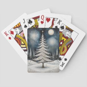 Sternenreicher Winterabend Spielkarten
