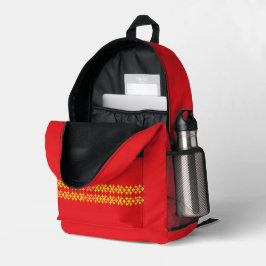 Sternenreihen Bedruckter Rucksack