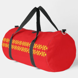 Sternenreihen groß duffle bag