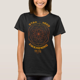 Sternensaat-Erwachen 1111 Heilige Geometrie T-Shirt