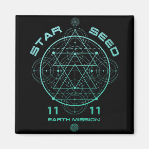 Sternensaat Heilige Geometrie Magnet