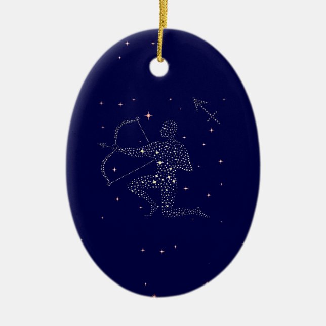 Sternensagittarius Keramik Ornament (Vorne)
