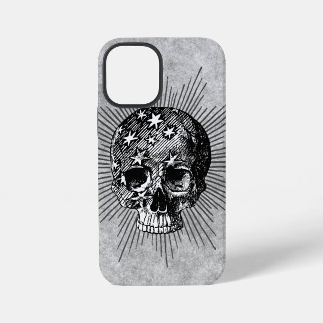 Sternenschädel iPhone Hülle (Rückseite)