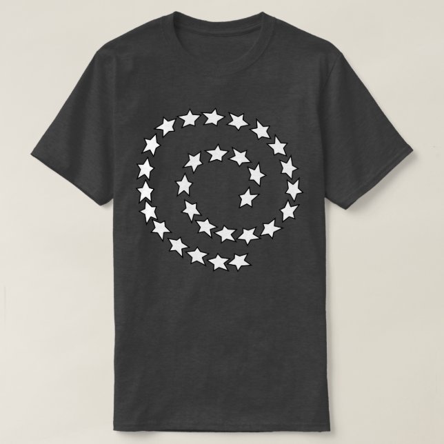 Sternenspirale T-Shirt (Design vorne)