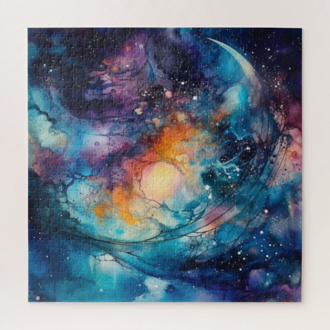 Sternenstaub-Galaxie-Puzzle Puzzle (Vertikal)