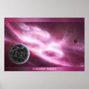 Sternenstaubnebel Poster