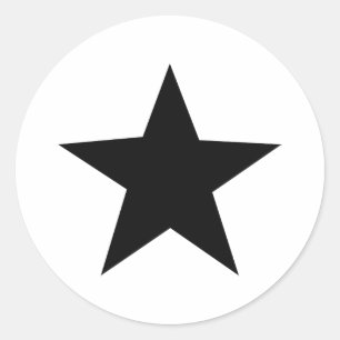 Sternensymbol Runder Aufkleber