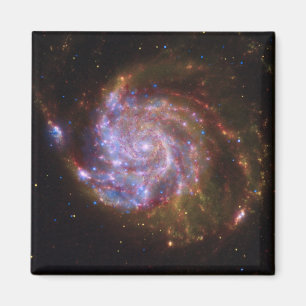 Sternentstehung im Pinwheel: M101 Galaxie Magnet