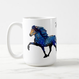 Sterner Nacht-Isländer Kaffeetasse