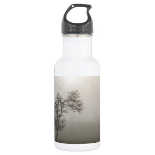 Sternexplosion Baum Landschaft Edelstahl Wasser Edelstahlflasche