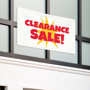 Sternexplosion Clearance Sale-Banner Banner