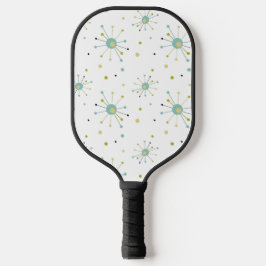 Sternexplosion des Atomzeitalters Polka Dots Mitte Pickleball Schläger