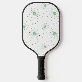 Sternexplosion des Atomzeitalters Polka Dots Mitte Pickleball Schläger