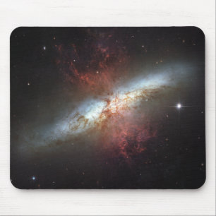 Sternexplosion Galaxie, Messier 82 Mousepad