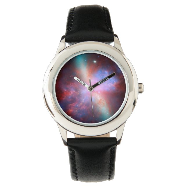 Sternexplosion Galaxy M82 Armbanduhr (Vorderseite)
