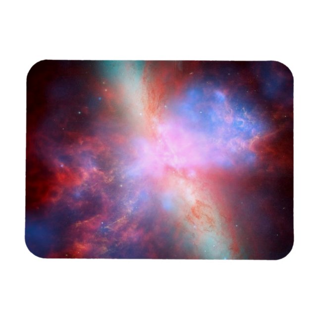 Sternexplosion Galaxy M82 Magnet (Horizontal)
