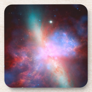 Sternexplosion Galaxy M82 Untersetzer