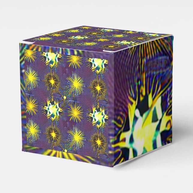 Sternexplosion Günstige Box Geschenkschachtel (Vorderseite)