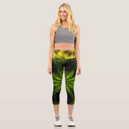 Sternexplosion Hochwaisted Capris