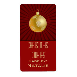 Sternexplosion Streifen Ornamente Backetiketten, r