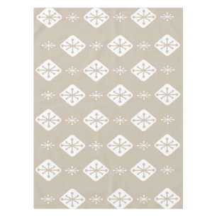 Sternexplosionen des Mitteljahrs Diamonds Taupe Tischdecke
