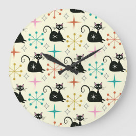 Sternexplosionen des Mitteljahrs mit der schwarzen Große Wanduhr