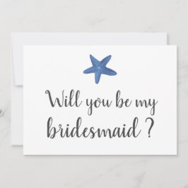 Sternfisch | Ocean Wedding Bridesmaid Einladung