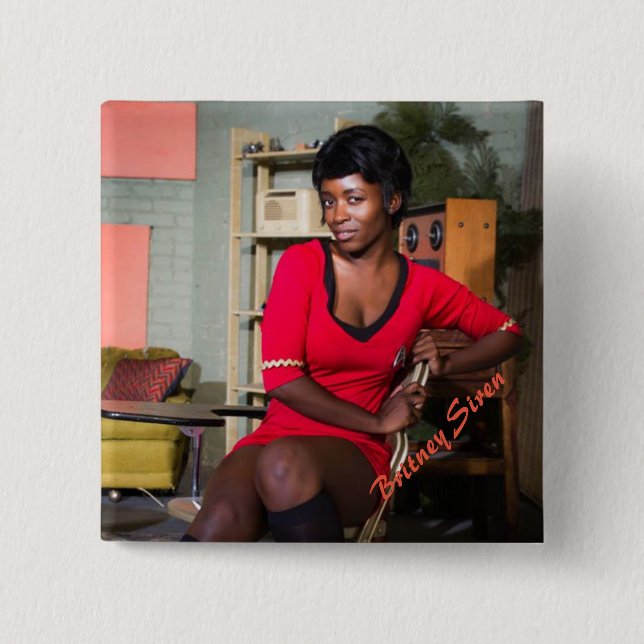 Sternflotte cosplay Button (Vorderseite)