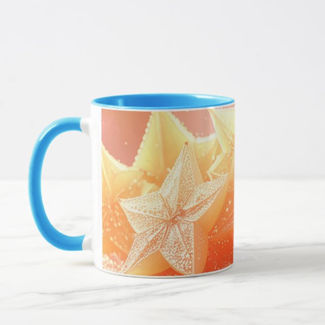 STERNFRUCHT - CARAMBOLE - EXOTISCHE FRÜCHTE TASSE (Links)